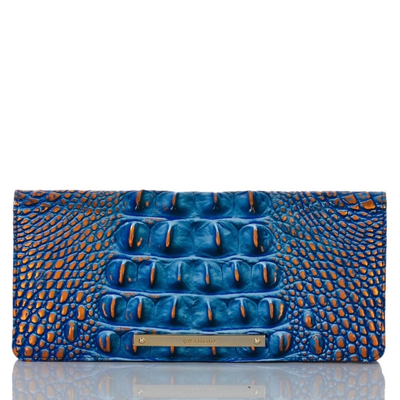 Brahmin Ady Wallet in Deep Azure Melbourne
